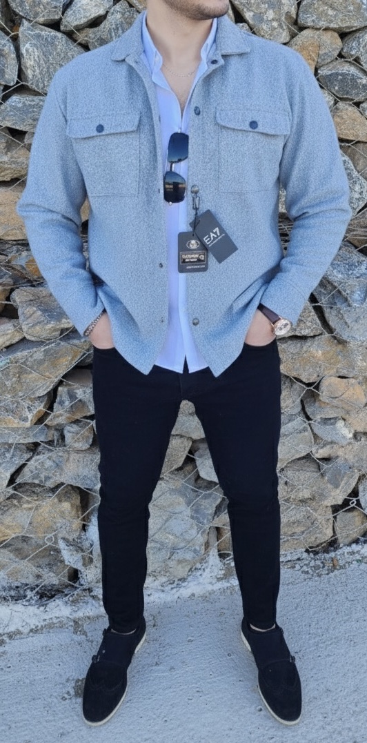 surchemise en cashemire ARMANI - الصورة 5