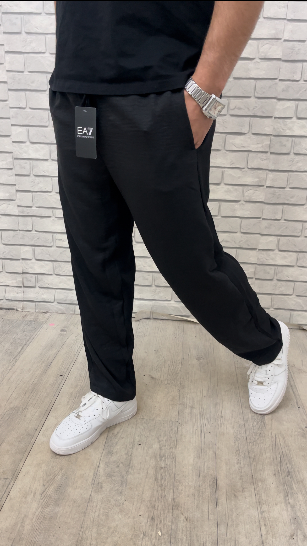 Pantalon emporio armani en Lin