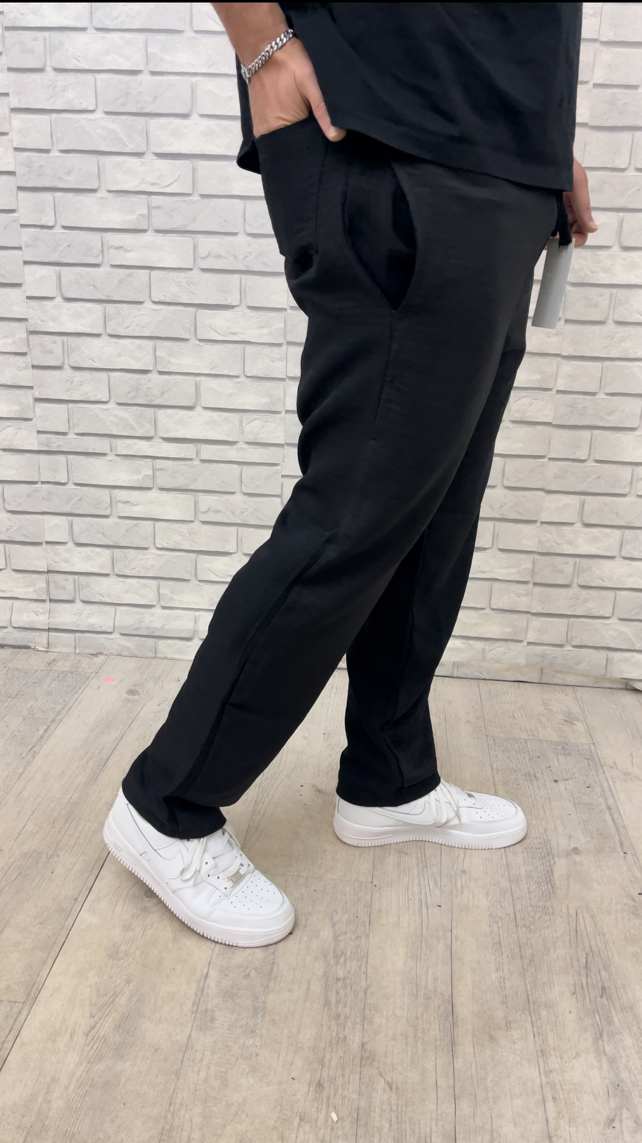 Pantalon emporio armani en Lin - الصورة 4
