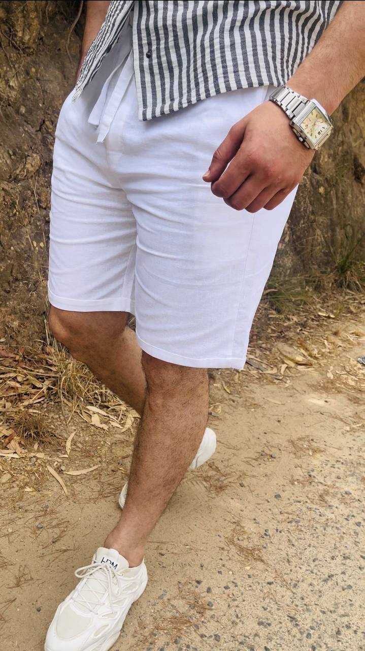 ensemble chemise short Armani en lin - الصورة 13